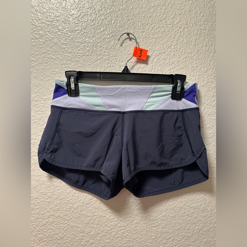 Lululemon speed up shorts size 4. A3